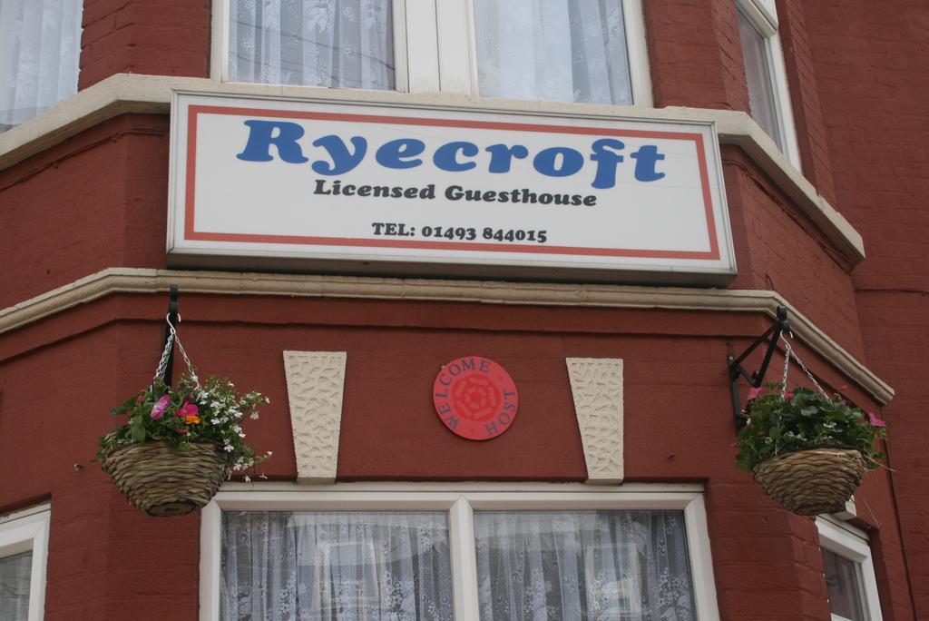 The Ryecroft Hotel Great Yarmouth Exterior foto