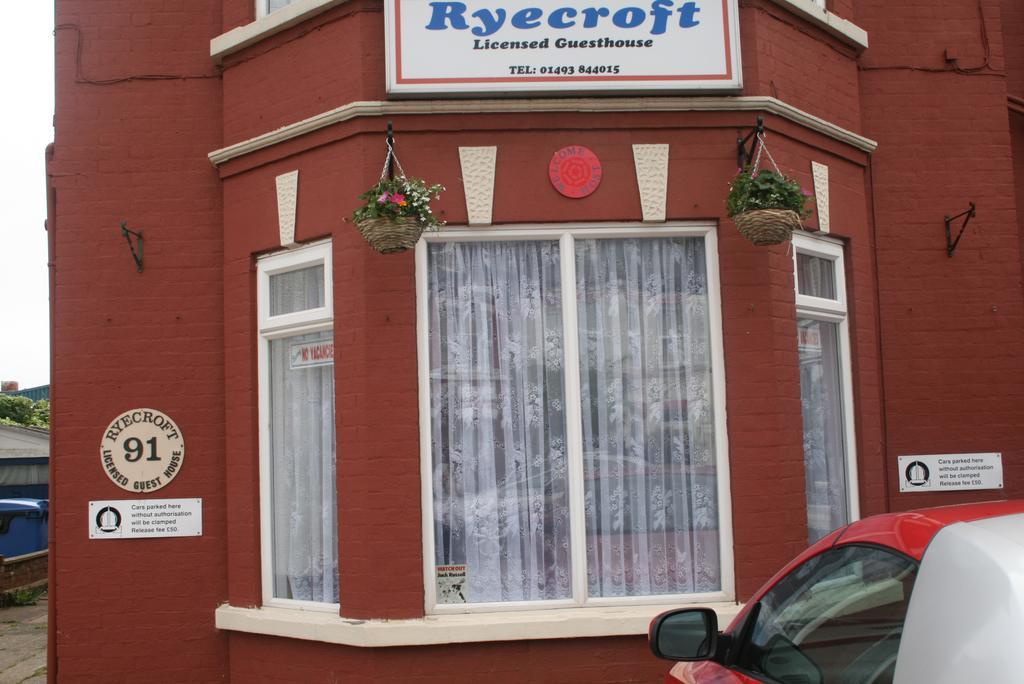 The Ryecroft Hotel Great Yarmouth Exterior foto